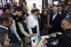 بازدید سرپرست وزارت صحت عامه افغانستان از نمایشگاه بین‌المللی ایران‌هلث