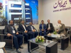 حضور مدیرعامل ،معاونین و مدیران بیمه آرمان در هفدهمین نمایشگاه صنعت مالی تهران