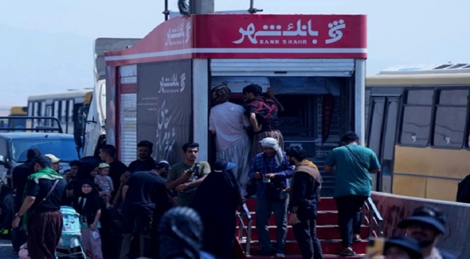 افزایش سقف برداشت از خودپردازهای بانک شهر مستقر در مسیر زائران اربعین
