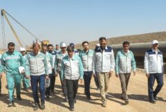 بازدید مدیرعامل گروه فولاد مبارکه از پروژه انتقال آب از دریای عمان/ بهزودی فولاد با آب دریا تولید میشود بازدید مدیرعامل گروه فولاد مبارکه از پروژه انتقال آب از دریای عمان/ بهزودی فولاد با آب دریا تولید میشود