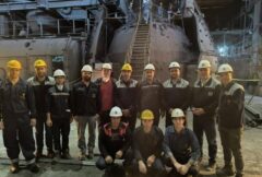 تعمیرات اساسی و تعویض پنل‌های فرسوده دیگ اوتیلیزاتور کنورتور ۲ در فولادسازی ذوب‌آهن اصفهان