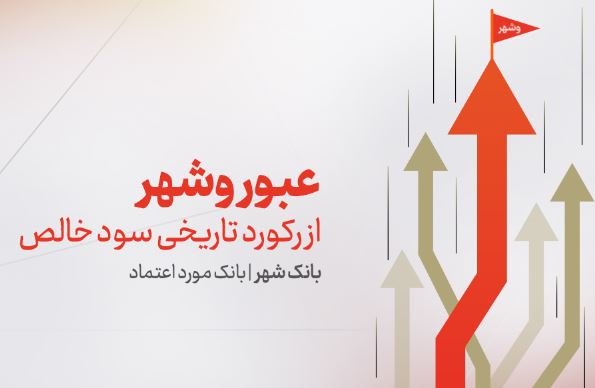 عبور «وشهر» از رکورد تاریخی سود خالص | رشد ۲۲۵ درصدی سود بانک شهر در نیمه نخست ۱۴۰۴ عبور «وشهر» از رکورد تاریخی سود خالص | رشد ۲۲۵ درصدی سود بانک شهر در نیمه نخست ۱۴۰۴