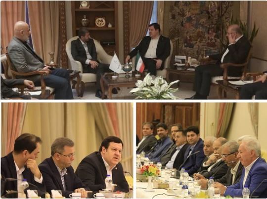 نشست های جداگانه مدیرعامل بانک ملت با استاندار و فعالان اقتصادی استان اصفهان نشست های جداگانه مدیرعامل بانک ملت با استاندار و فعالان اقتصادی استان اصفهان