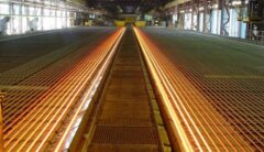 ثبت رکورد جدید تولید در کارگاه نورد ۳۰۰ ذوب‌ آهن اصفهان