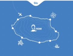 بلو، حامی ماراتن بزرگ کیش شد