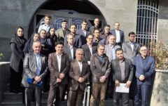 بازدید رئیس کل بیمه مرکزی از شعبه مرکزی بیمه آسیا در استان اردبیل