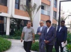 بازدید مدیران ارشد بانک مسکن از پروژه ۱۷۰ واحدی «هسا» کیش / تجربیات موفق طرح‌های مشارکتی بانک مسکن در مناطق آزاد