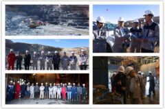 بازدید مدیرعامل شرکت توسعه معدنی و صنعتی صبانور از معادن و کارخانجات بیجار