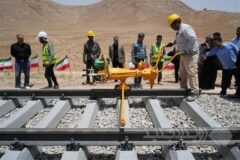 با ریل ذوب آهن اصفهان، خاش به ایرانشهر می رسد