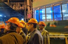 بازدید مدیران کل و معاونان امور معادن وزارت صمت از مجتمع فولاد مبارکه اصفهان