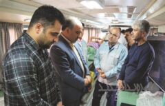 مشارکت کارکنان شرکت فولاد و نورد سبا در فراخوان اهدای خون