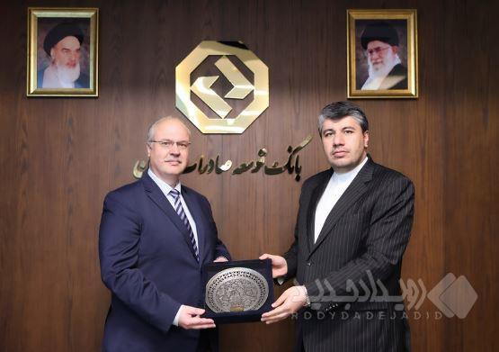 دیدار مدیرعامل بانک توسعه صادرات ایران با سفیر بلاروس در تهران؛ مسیر تازه در روابط بانکی دو کشور