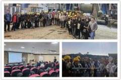 بازدید دانشجویان دانشگاه کردستان از معدن گلالی، سنگ‌شکن سورچه و کارخانه کنسانتره صبانور در اسدآباد