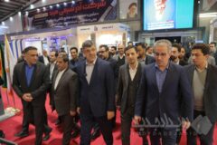 حضور استاندار یزد در غرفه چادرملو در دوازدهمین نمایشگاه فن‌بازار یزد