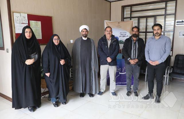 تقدیر شرکت سنگ آهن مرکزی ایران از کارکنان اداره ثبت احوال بافق