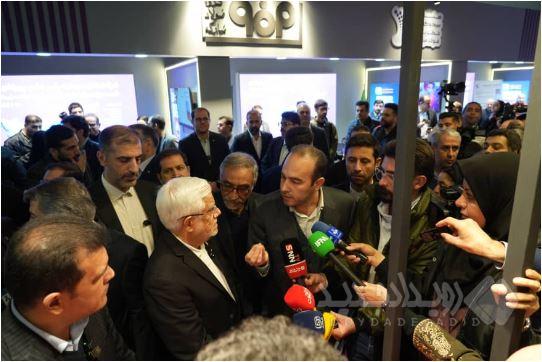 عارف و امامی از غرفه ایمپاسکو بازدید کردند