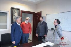 صبانور به روایت همدلی؛ داریوش اسماعیلی از واحدهای مختلف شرکت بازدید کرد