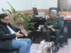 افزایش تعامل و همکاری ناحیه مقاومت بسیج جاجرم و شرکت آلومینای ایران برای توسعه شهرستان