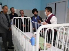 بازدید مسئولان مدیریت مرکز تهران از موسسه خیریه بچه‌های آسمان به مناسبت رو زجهانی معلولان