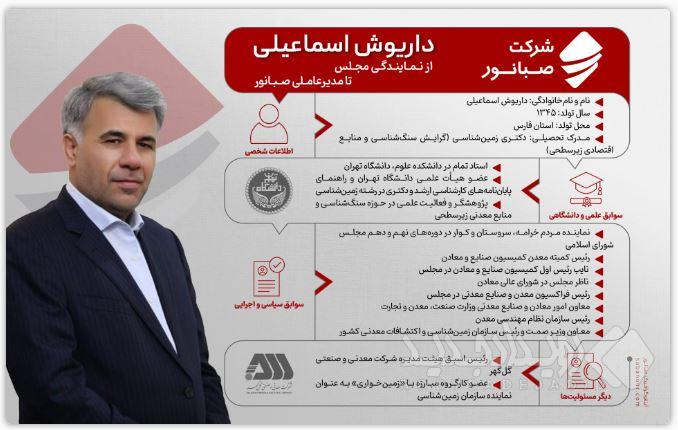 داریوش اسماعیلی؛ از دانشگاه تهران تا مدیریت کلان معدن و صنایع معدنی کشور