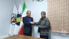 معارفه مهندس خیری به عنوان مشاور مدیر عامل در حوزه توسعه ی پروژه های شرکت فولاد آلیاژی مرکزی بافق