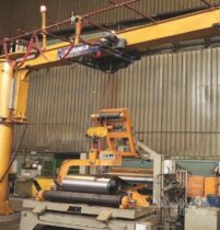 نصب و راه‌اندازی مکانیسم آزادسازی اسلیوهای فلزی از قراضه ورق در تمپرمیل نورد سرد