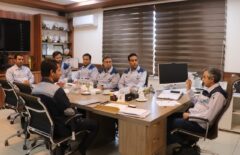 دیدار دوره ای معاونت توسعه سرمایه های انسانی و مسؤولیت اجتماعی فولاد سنگان با کارکنان