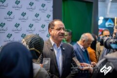 بازدید نایب‌رئیس کمیسیون صنایع و معادن مجلس از غرفه فولاد غدیر نی‌ریز در متالورژی ۲۰۲۵ شیراز