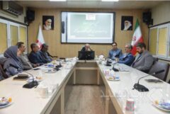 تودیع و معارفه مدیر حراست سازمان زمین‌شناسی و اکتشافات معدنی کشور