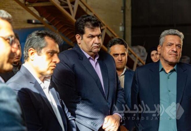 بازدید معاون برنامه ریزی،راهبردی و توسعه شرکت سنگ آهن مرکزی ایران از صندوق CVC فولاد مبارکه اصفهان