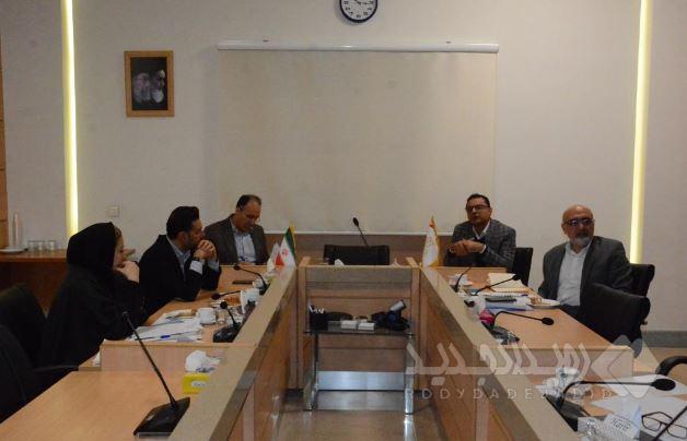 برگزاری جلسات کار گروه وصول مطالبات با حضور نماینده مدیرعامل در امور اجرایی بانک صنعت و معدن