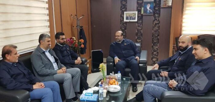 دیدار مدیرعامل با مدیر بازرسی و نظارت شرکت