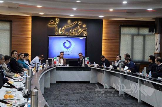 بازدید معاون شستا از پتروشیمی شیمی‌بافت