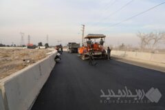 آغاز عملیات تراش و روکش آسفالت حدفاصل زیرگذر پل لاهوتی تا دهکده توحید