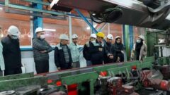 بازدید مسئولان سازمان بورس از ذوب‌آهن اصفهان