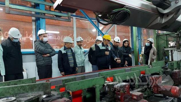 بازدید مسئولان سازمان بورس از ذوب‌آهن اصفهان