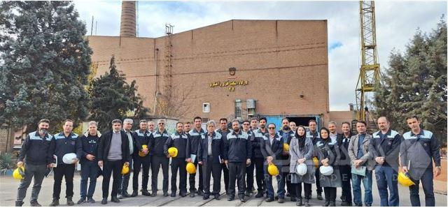 بازدید کارگروه ارگونومی شرکت از دستاوردهای بهداشت حرفه ای و ایمنی در مدیریت های فولاد سازی و نت مکانیک