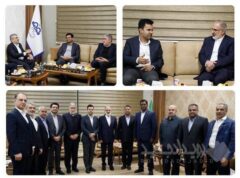 مدیرعامل بانک مسکن به استان هرمزگان سفرکرد/ بازدید دکتر خورسندیان از شرکت نفت ستاره خلیج فارس و گفتگو با مدیران شرکت