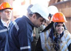 بازدید مشاور رئیس‌جمهور در امور همکاری‌های اقتصادی از شرکت صبا فولاد خلیج فارس