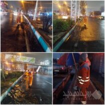 درپی بارش برف زمستانه؛ آمادگی کامل نیروهای خدمات شهری ناحیه یک