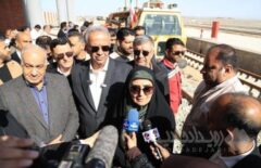 ۳۵۰ کیلومتر ریل‌گذاری دریک سال با ریل تولیدی ذوب آهن اصفهان
