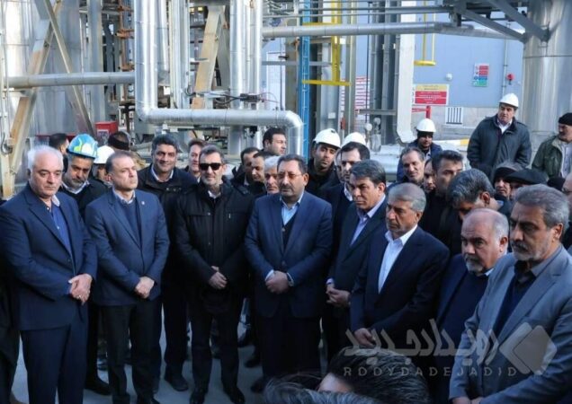 افتتاح کارخانه تصفیه‌ پساب اسید سرچشمه با حضور وزیر صمت