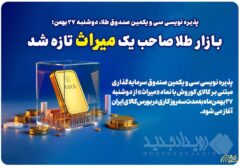 بازار طلا صاحب یک میراث تازه شد