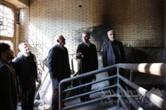 بازدید شهردار منطقه ۵ از مساجد آسیب‌دیده پونک و اباذر