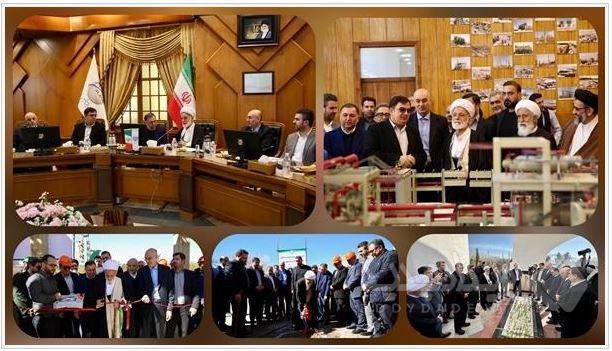 افتتاح و کلنگ زنی پنج طرح مهم در پتروشیمی شازند