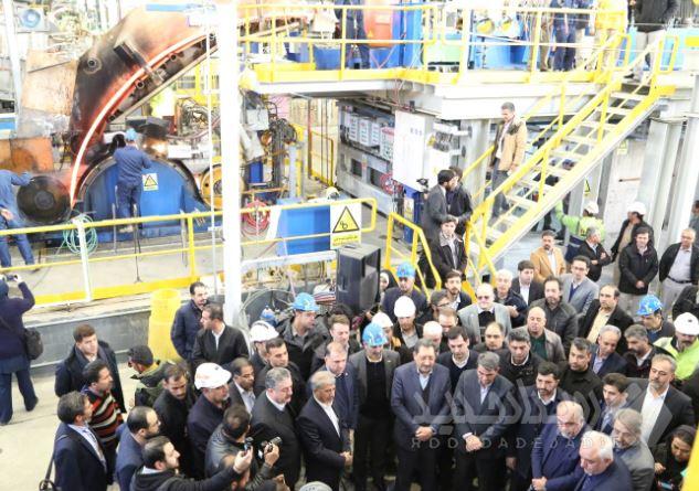 افتتاح ۱۳ طرح بخش معدن و صنایع معدنی به مناسبت دهه فجر