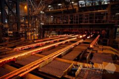 ثبت رکوردی جدید در واحد فولادسازی با ۱۴ ذوب در یک سکوئنس