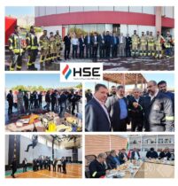 بازدید سردار جلالی، مشاور رئیس‌جمهور و رئیس سازمان پدافند غیرعامل کشور، از توانمندی‌های شرکت HSE پتروشیمی‌های عسلویه