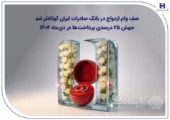 صف وام ازدواج در بانک صادرات ایران کوتاه‌تر شد؛ جهش ۲۵ درصدی پرداخت‌ها در دی‌ماه ۱۴۰۴