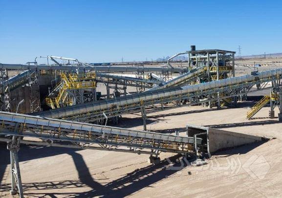 واحد سنگ‌شکن کارخانه آهک خاتون‌آباد راه‌اندازی شد